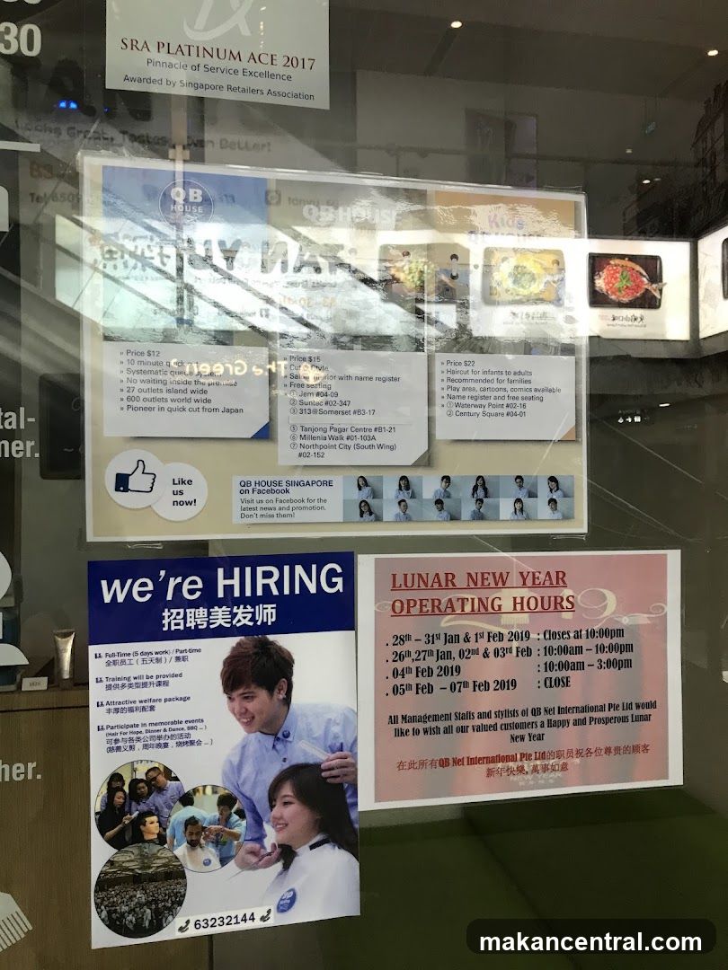 QB House Promotions and Hiring Information