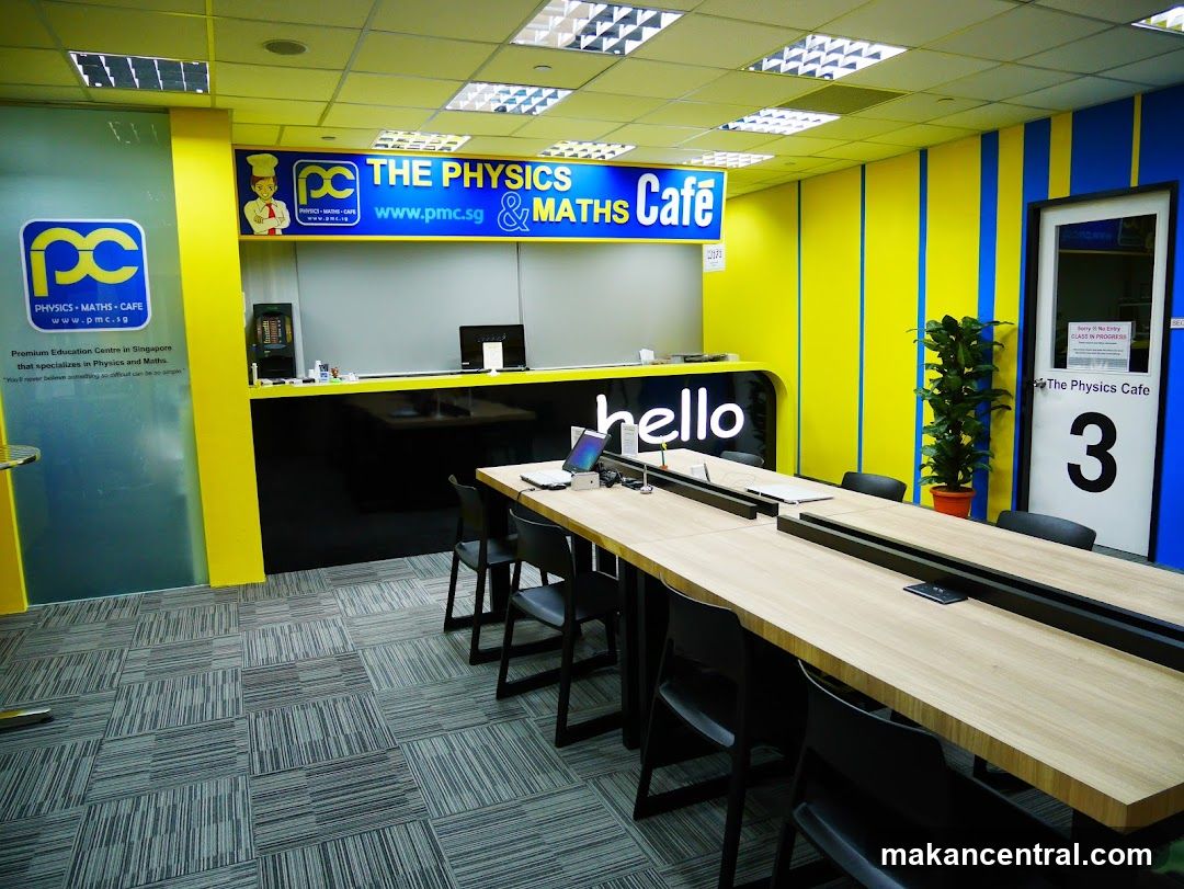 The Physics & Maths Cafe Interior
