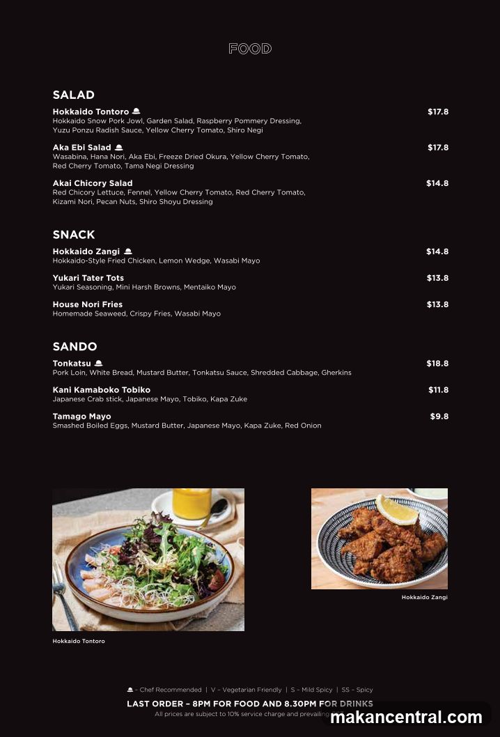 Food Menu