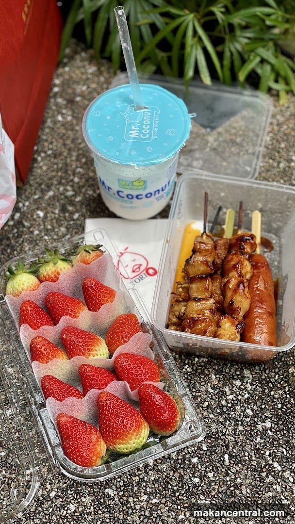 Mr. Coconut Drink and Snacks