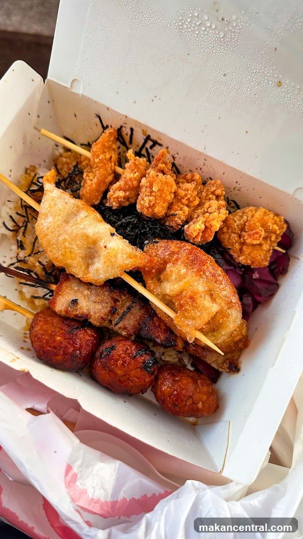 Bento Box with Skewers