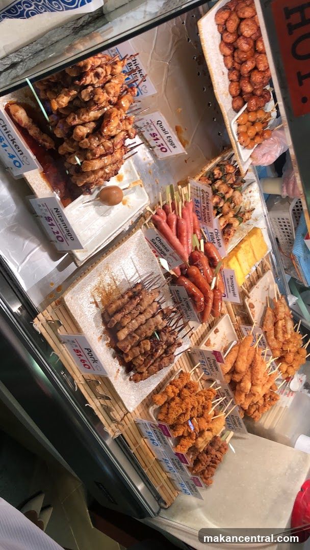Skewered Foods Display