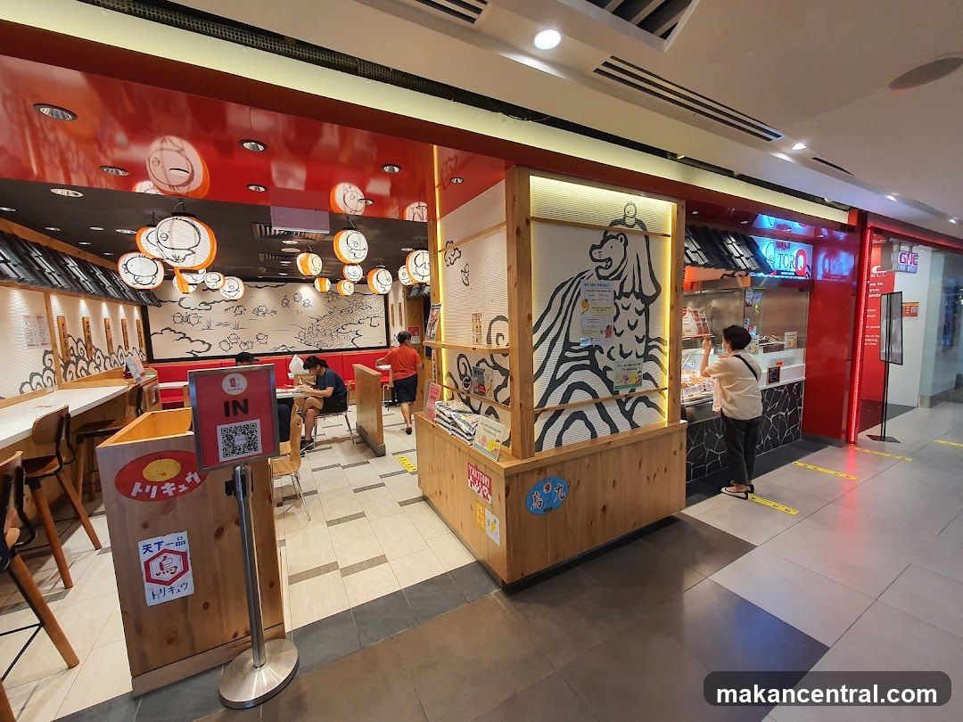 Restaurant Interior with Japanese-inspired Decor