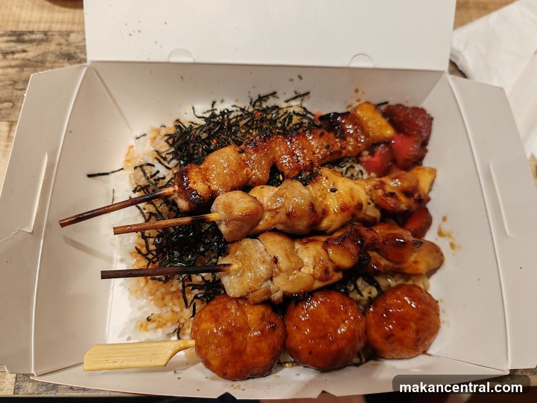 Skewers with Rice