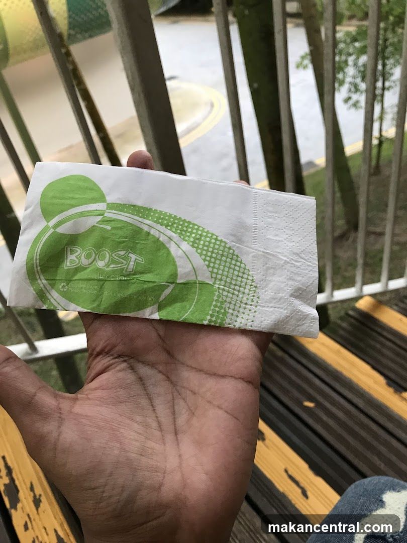 Napkin with Boost Logo