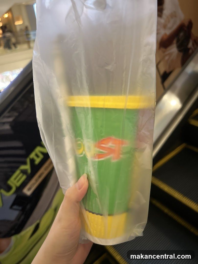 Subway Cup in Bag