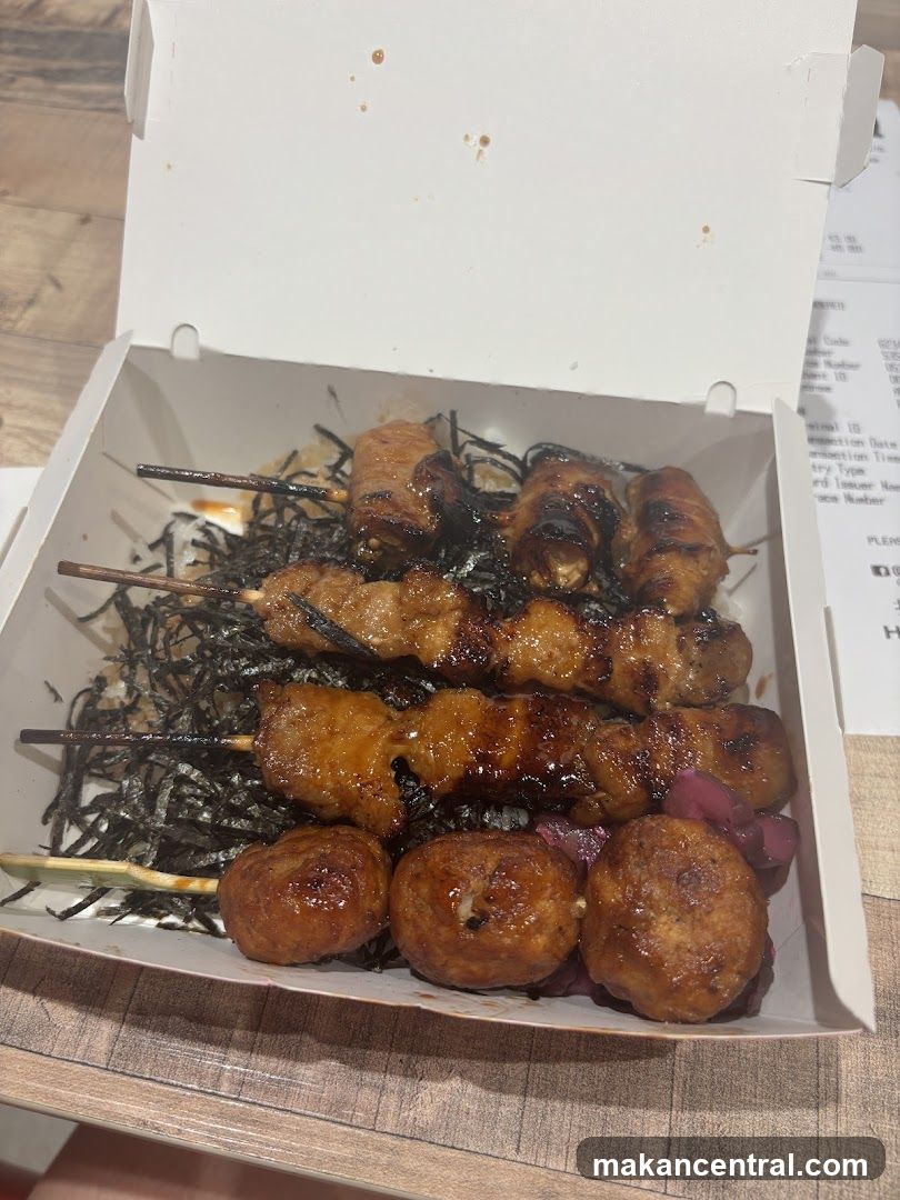 Skewers and Rice Box