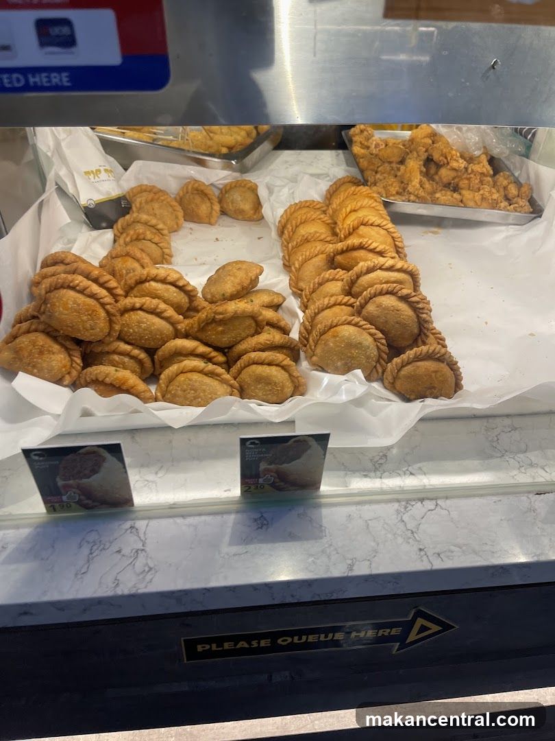 Fried Pastries and Chicken