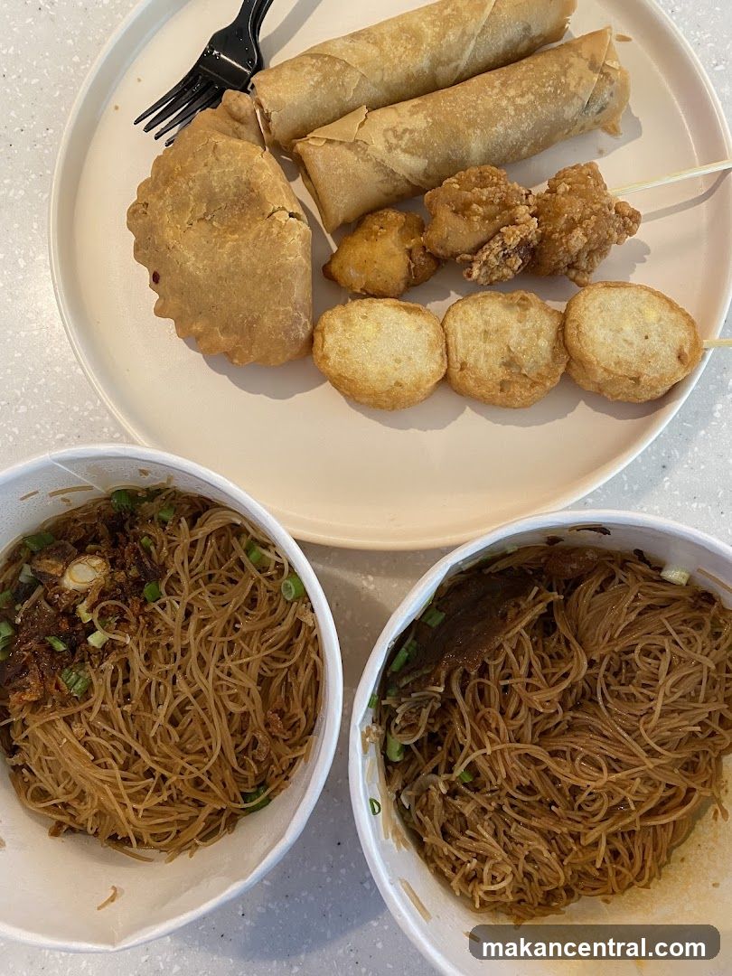 Asian Noodles and Appetizers