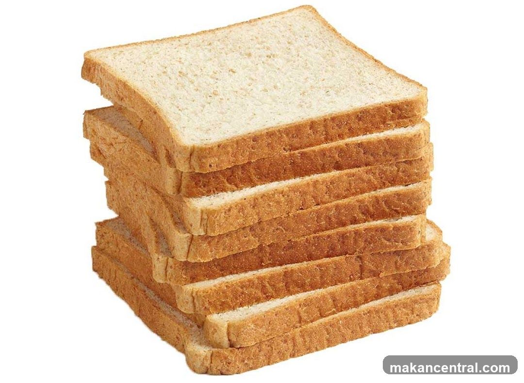 Stack of Sliced Bread