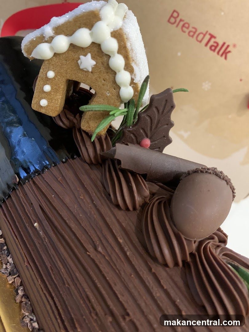 Christmas Yule Log Cake