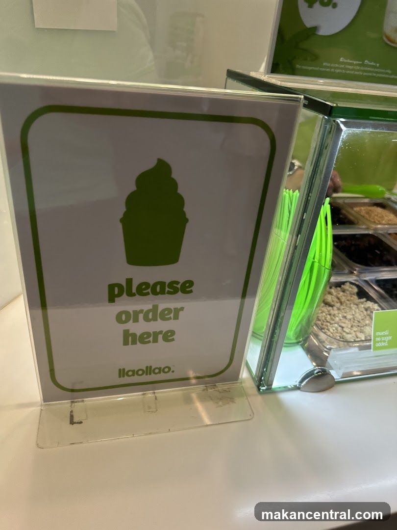Order Here Sign