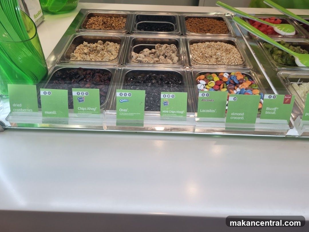 Toppings Bar