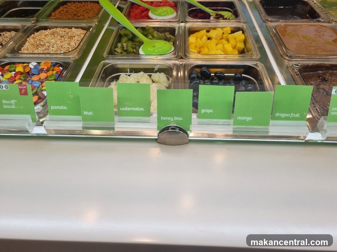 Toppings Bar