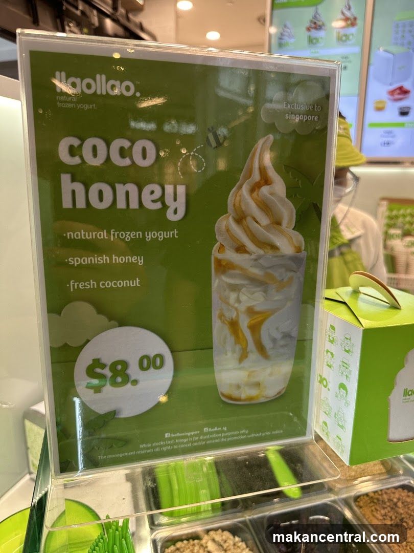 Coco Honey Frozen Yogurt