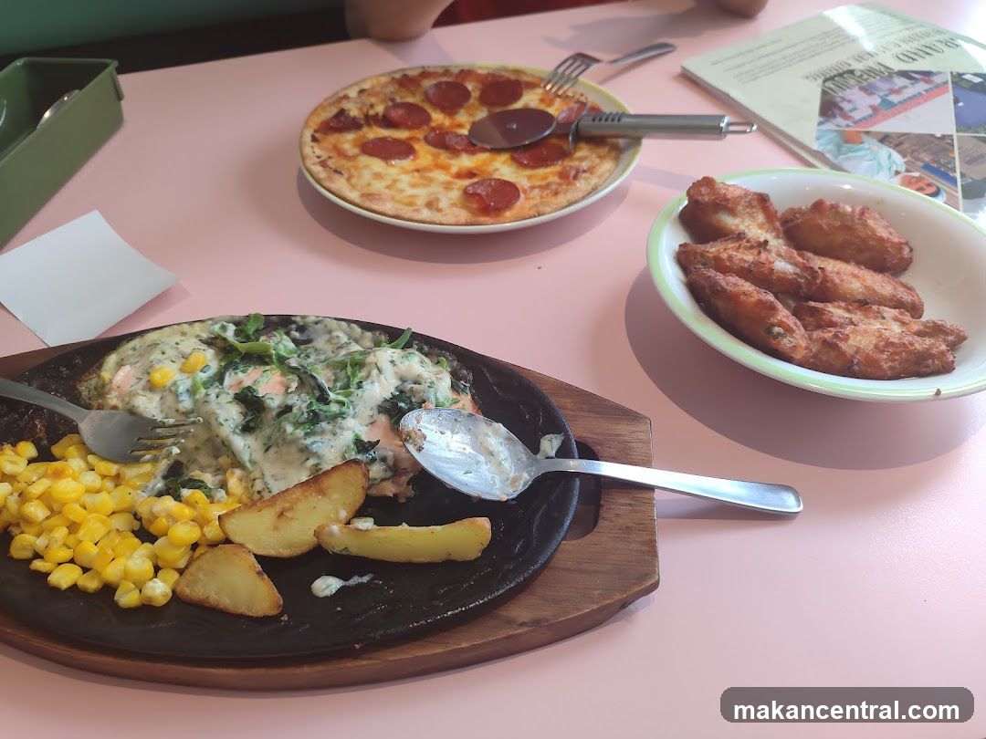Table with food
