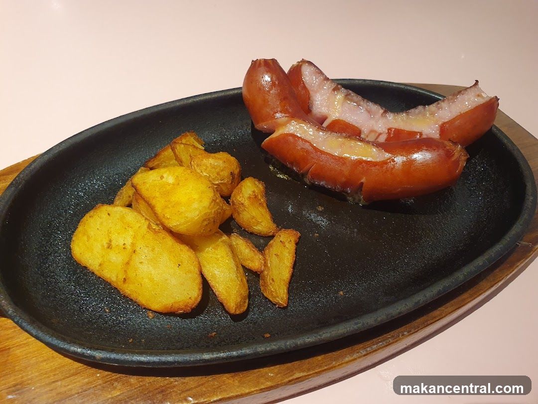 Sausage and Potato Wedges