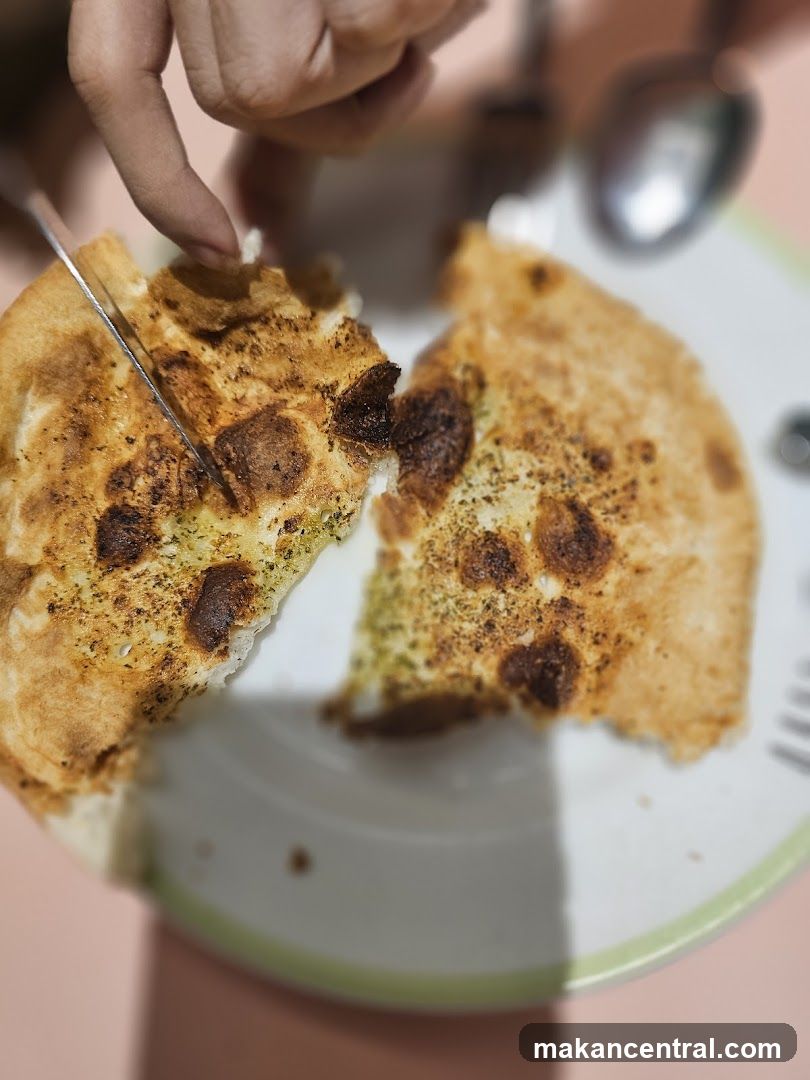 Cutting Focaccia