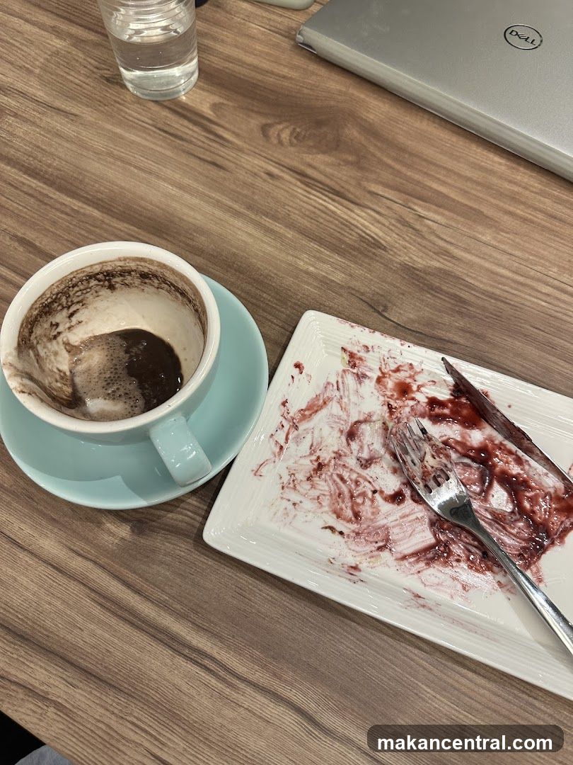Dessert and Coffee Remnants