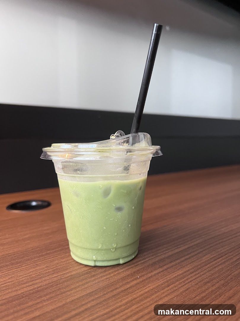 Iced Matcha Latte