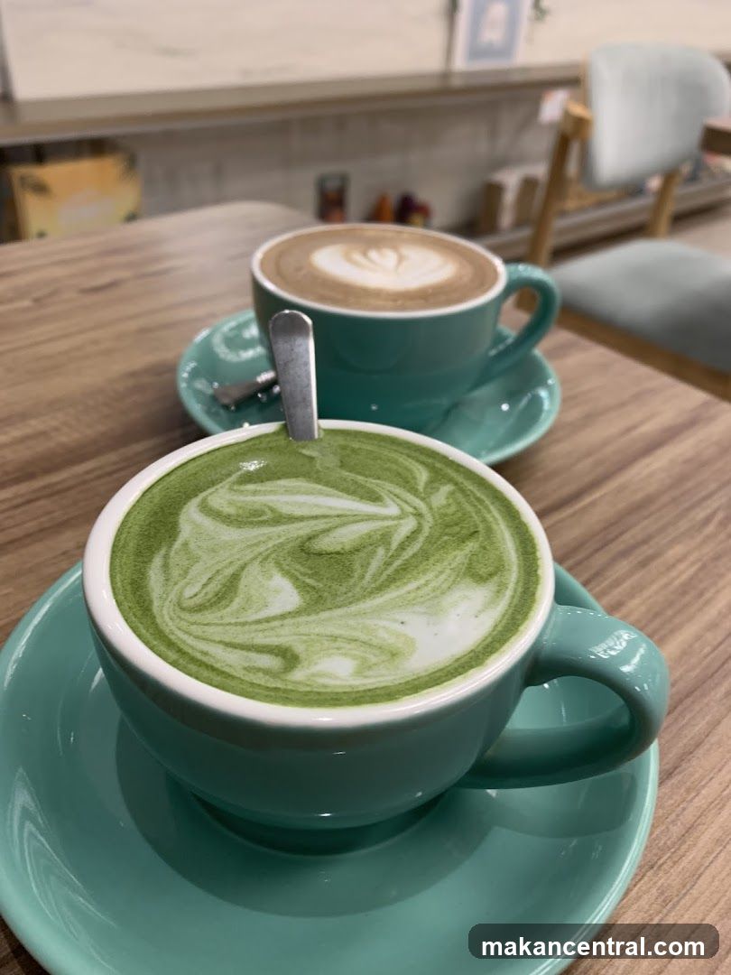 Two Coffee Drinks