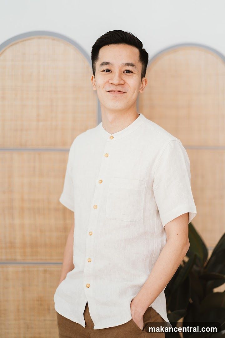 Man in a white shirt