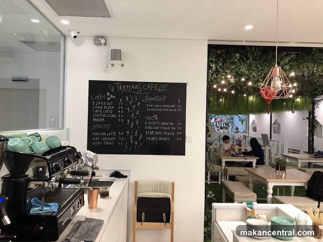 Trehaus Cafe Menu