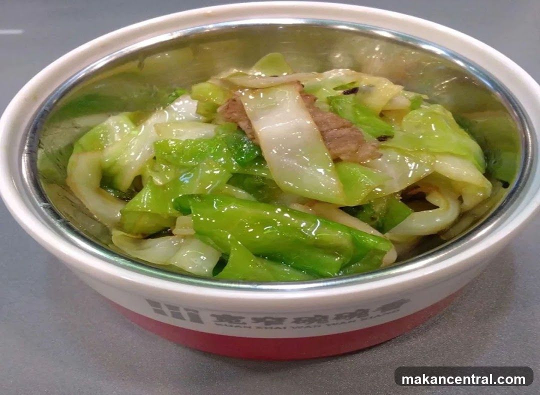 Stir-fried Cabbage with Meat