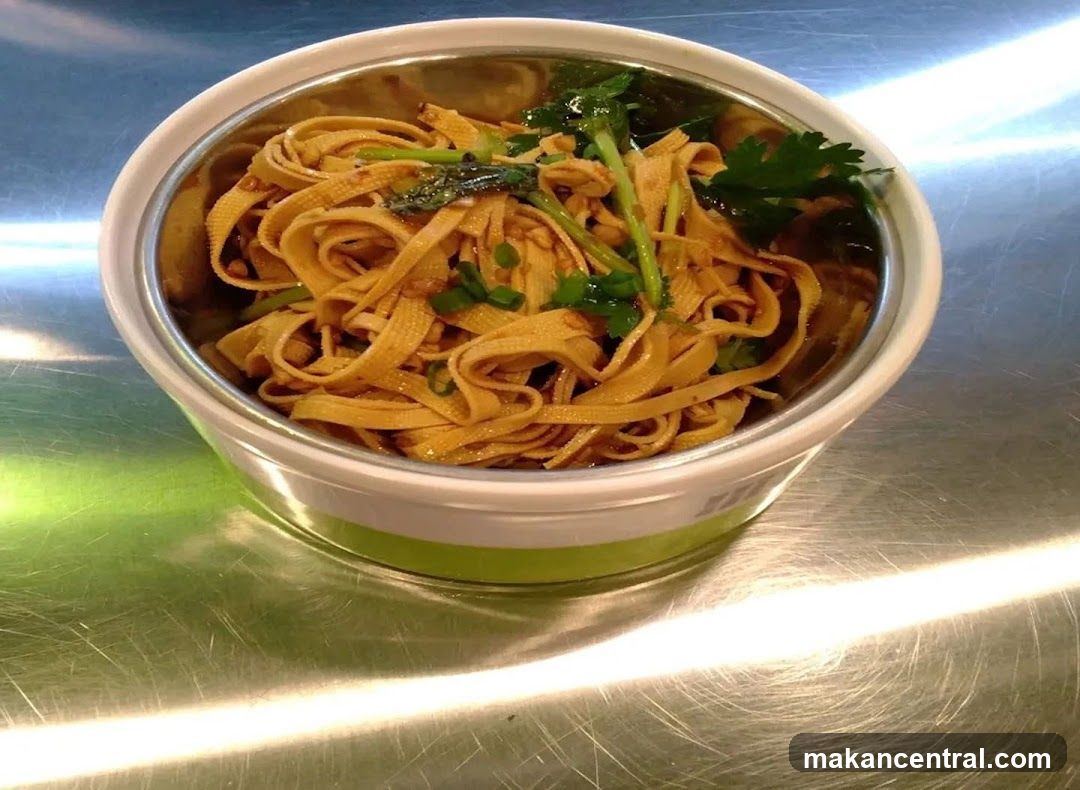 Tofu Skin Noodles