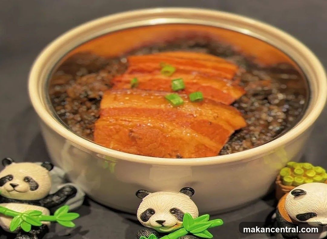 Braised Pork Belly with Grains