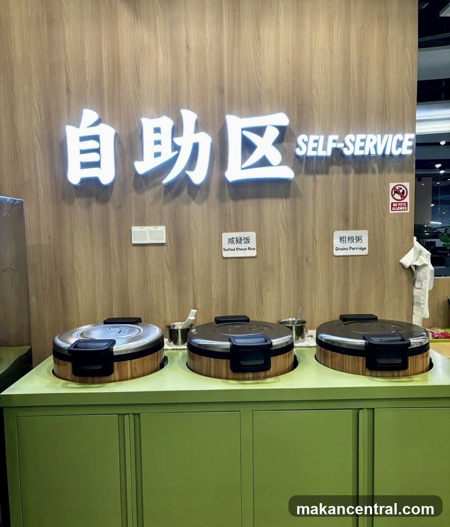 Self-Service Food Station
