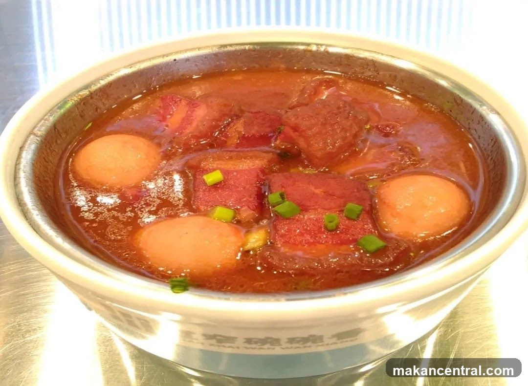 Braised Pork Belly with Eggs