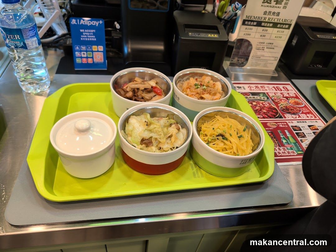 Meal Tray with Side Dishes