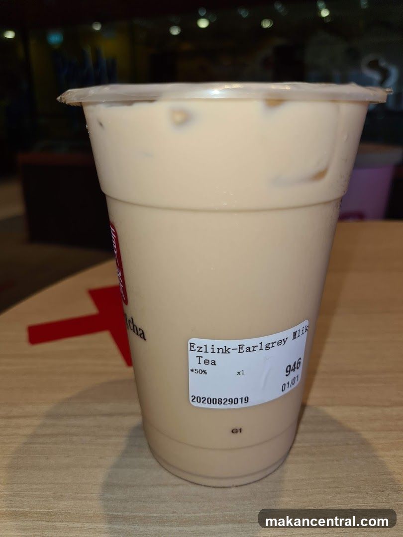 Iced Earl Grey Milk Tea