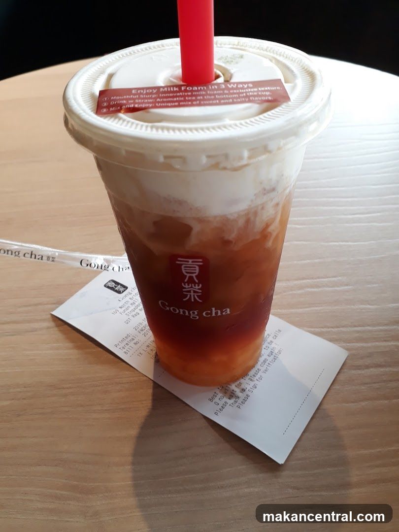 Gong Cha Drink
