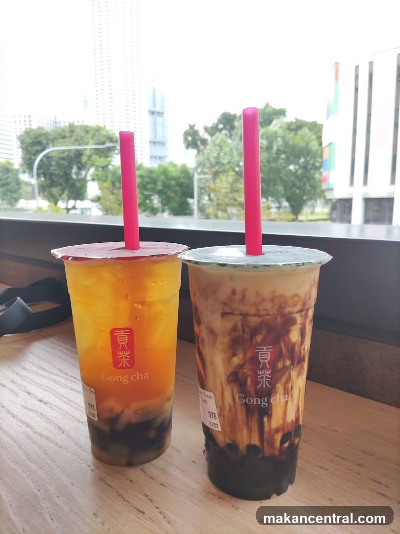 Gong Cha Drinks