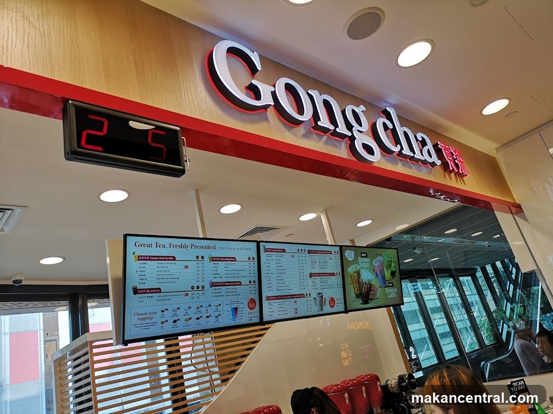 Gong Cha Menu