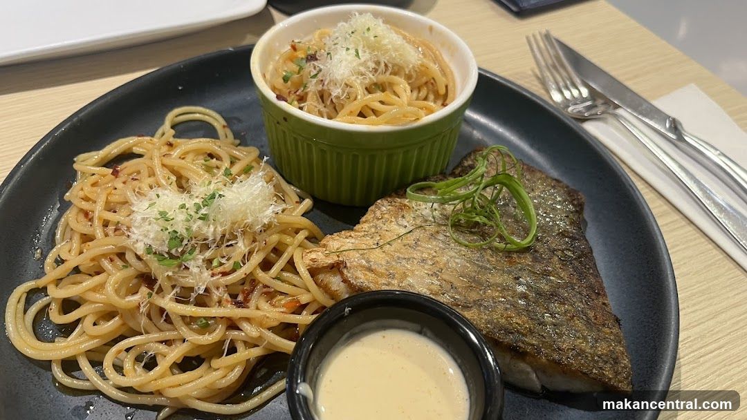 Fish and Pasta Dish