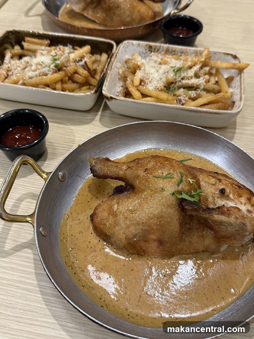 Roasted Chicken and Fries