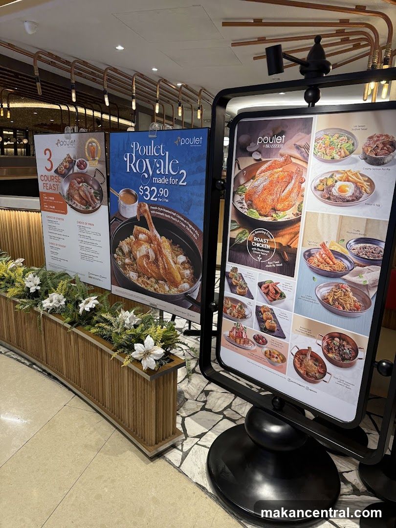 Poulet Menu