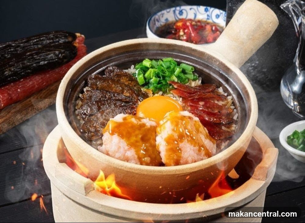 Claypot Rice with Toppings