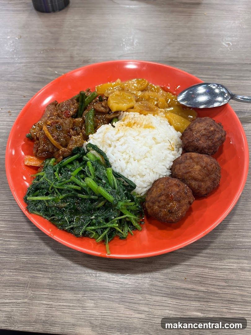 Plate of food