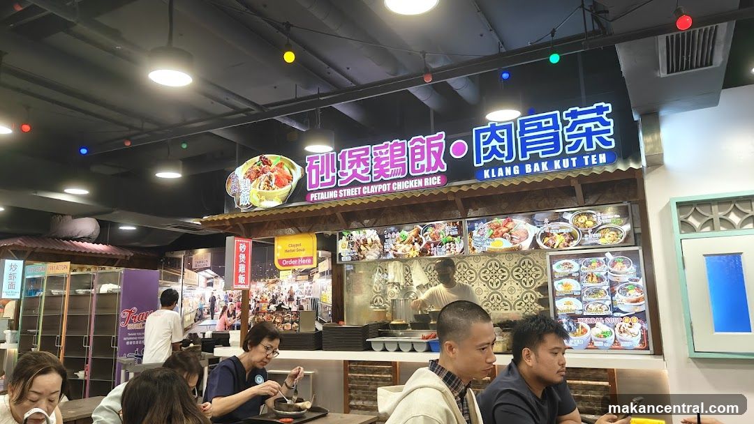 Food Stall with Menu Displays