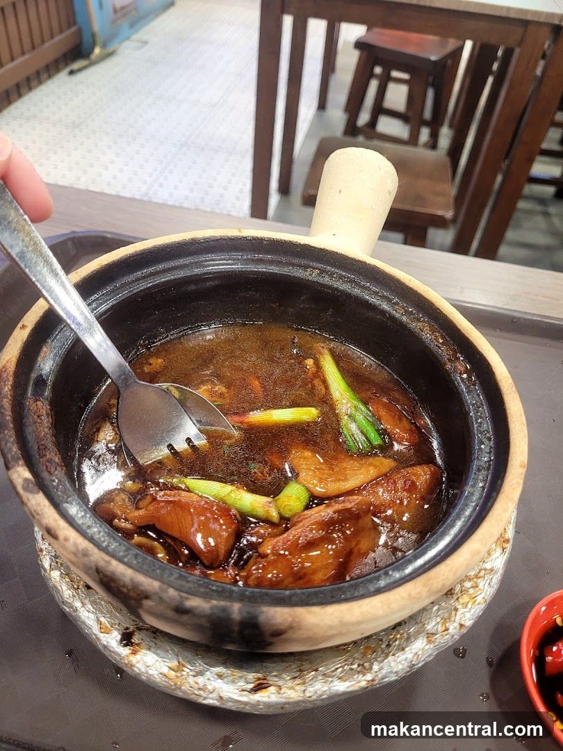 Claypot Dish with Scallions