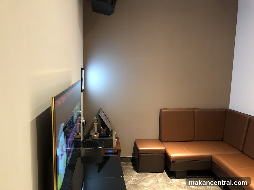 Karaoke Room Seating and Entertainment System