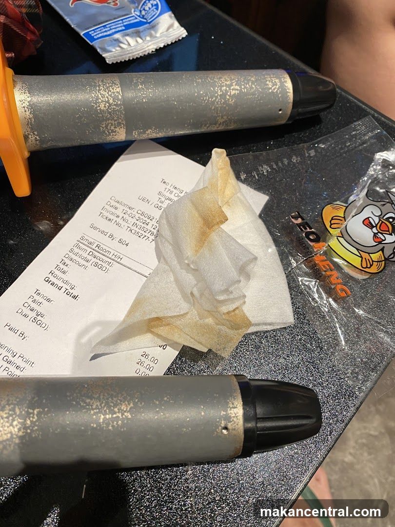 Receipt and vape devices