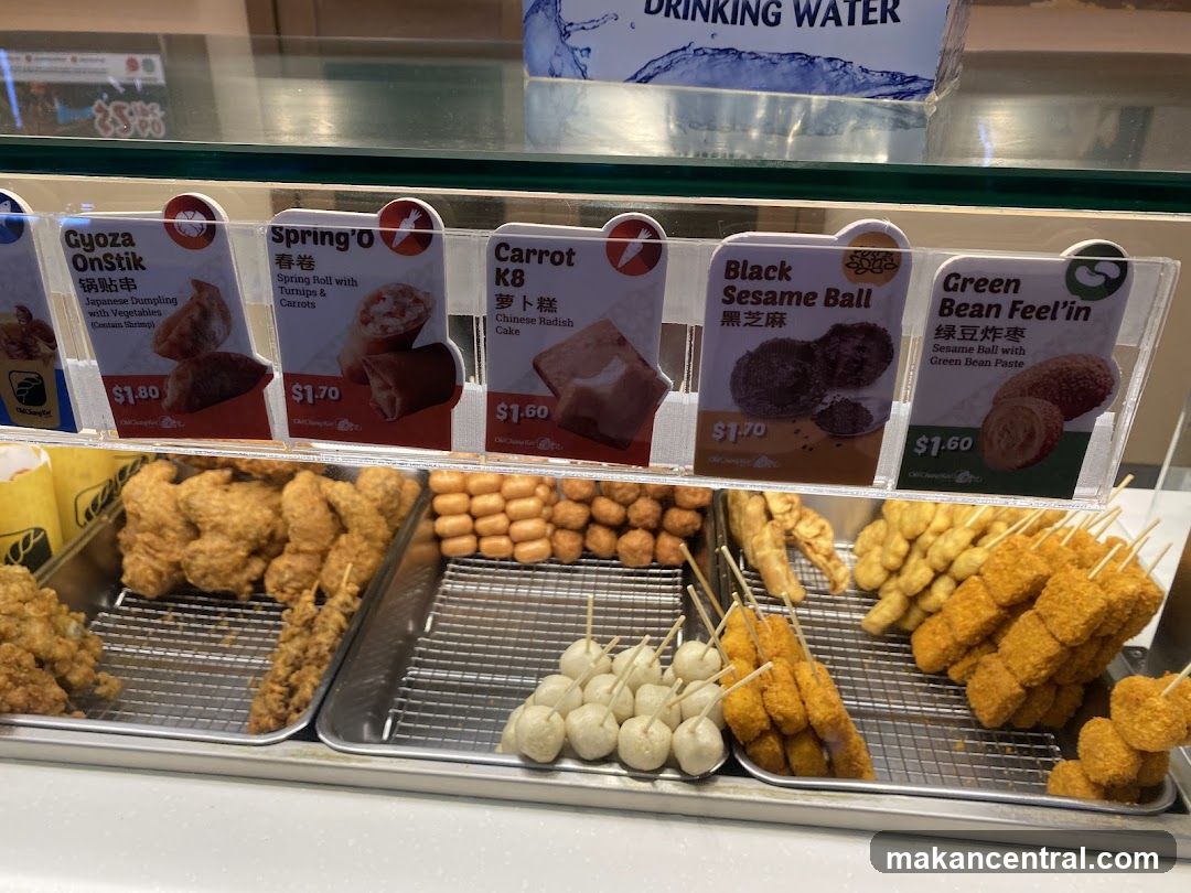 Fried Snacks Display