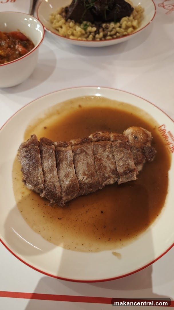 Sliced Steak with Gravy
