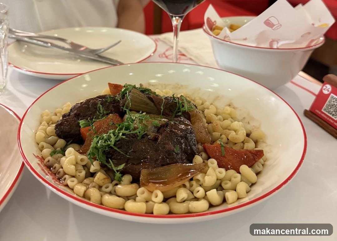 Beef Stew with Pasta