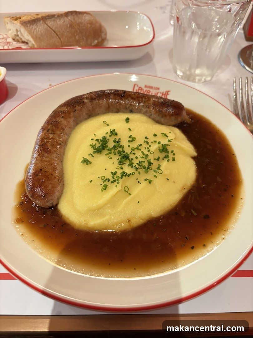 Sausage with Mashed Potatoes